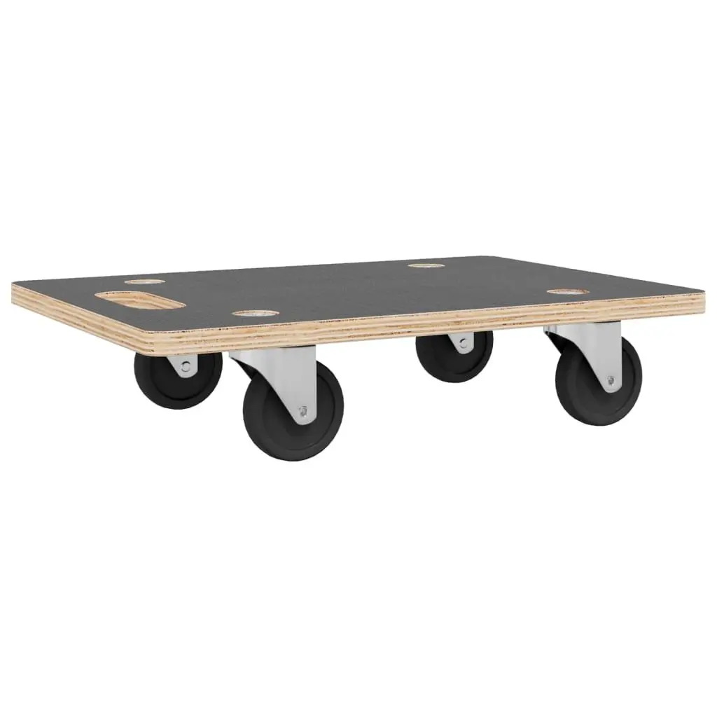 Transport Trolley Rectangular 60x40x11.5 cm 250 kg Capacity Moving Furniture