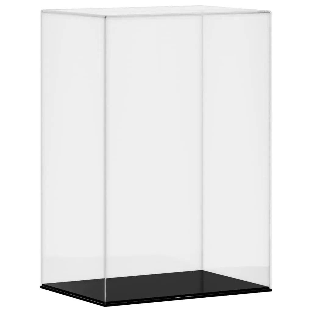 Acrylic Display Box Transparent 17 x 12 x 25 cm Dustproof Collectibles Toys Models Showcase Case