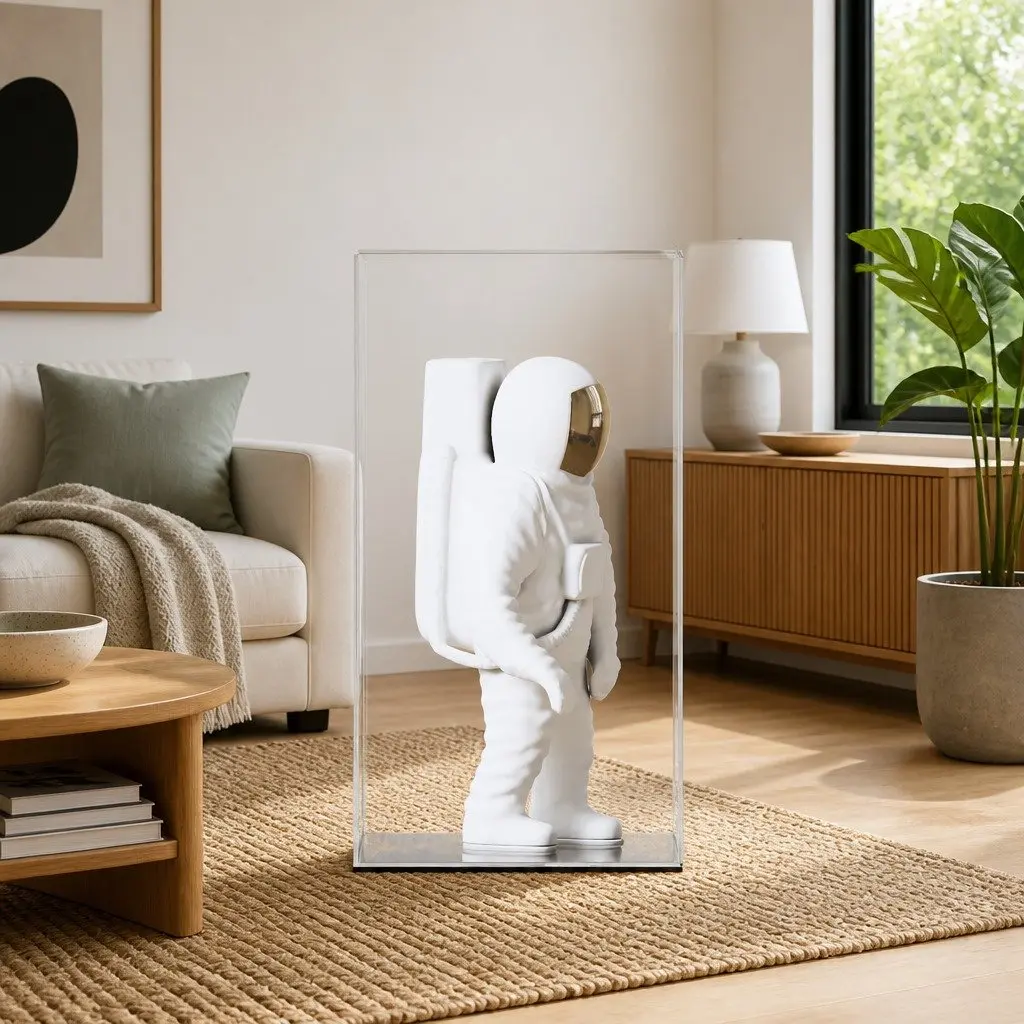 Acrylic Display Case for Collectibles 20x20x38 cm