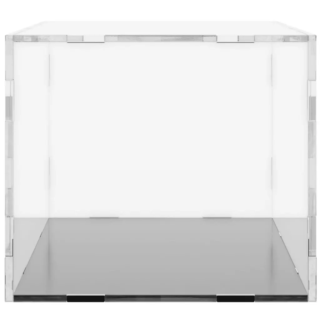 Acrylic Display Box Transparent 34x16x14cm Dust Protection