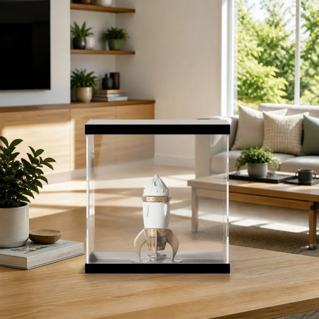 Acrylic Display Box 30x30x30 cm for Collectibles