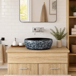 Elegant Round Ceramic Basin for Your Bathroom