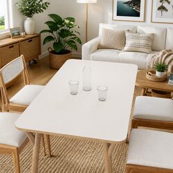 Premium Self-Adhesive Matte White Furniture Sticker 90x500cm