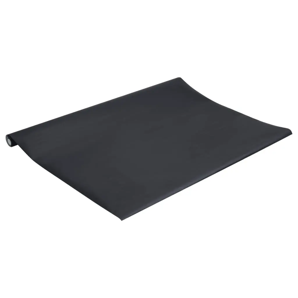 Matte Black Self-Adhesive Vinyl Wrap 90x500cm