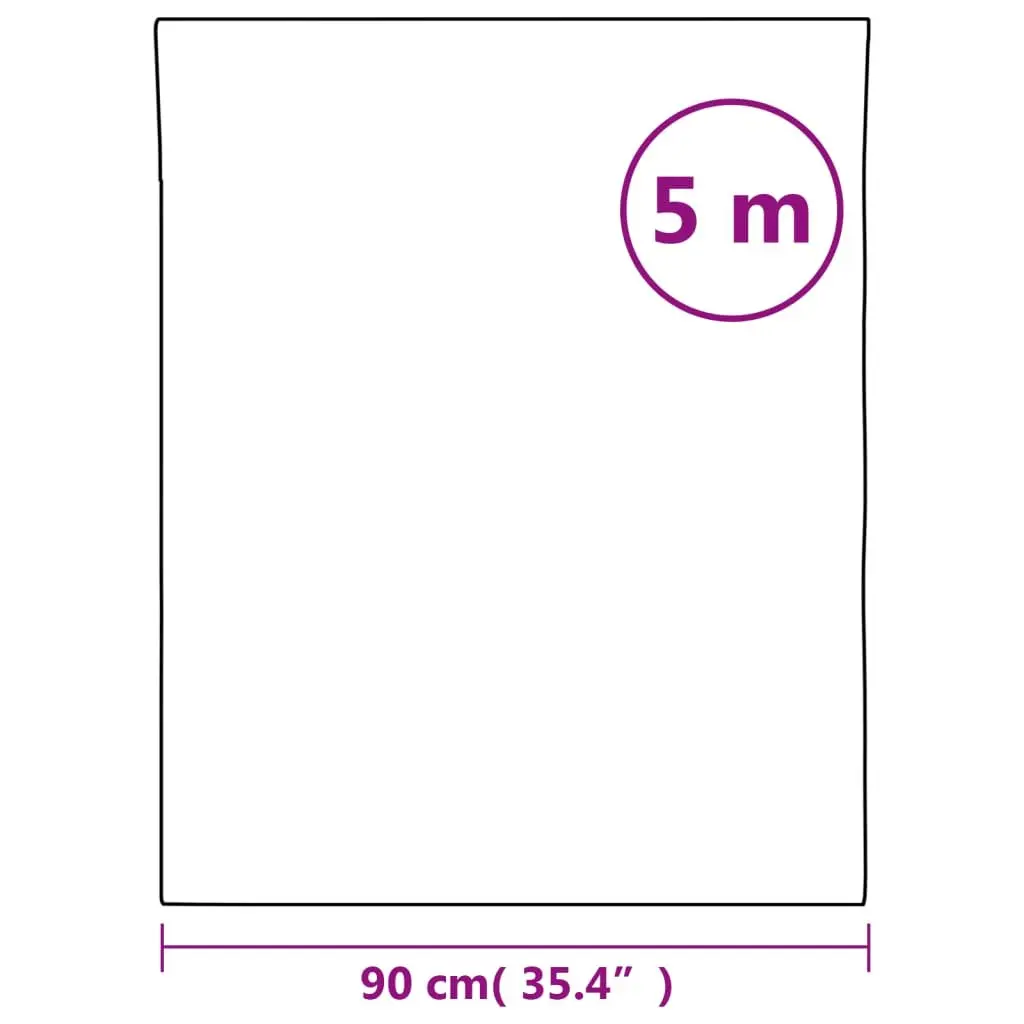 Matte Black Self-Adhesive Vinyl Wrap 90x500cm