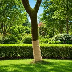 Durable Jute Roll 1x15m Natural Burlap Runner for Events