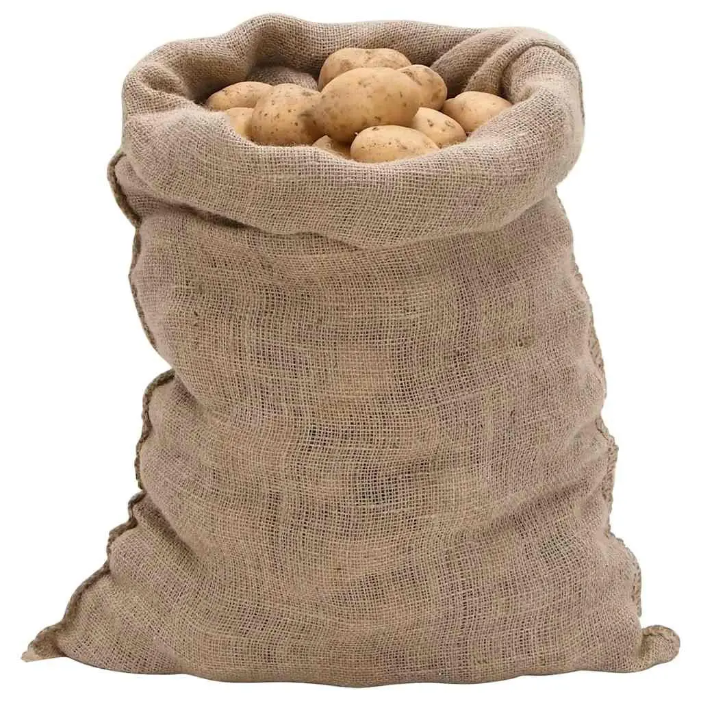 Jute Sacks Natural 60x105 cm Brown 30 Piece Multipurpose Storage Bags