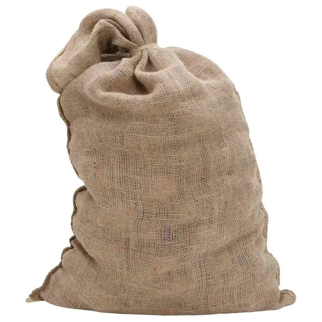 Jute Sacks Natural 60x105 cm Brown 30 Piece Multipurpose Storage Bags