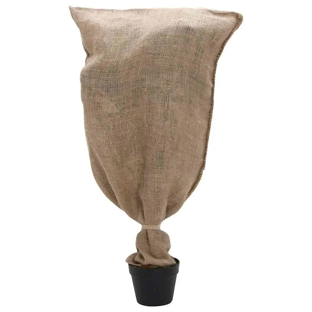 Jute Sacks Natural 60x105 cm Brown 30 Piece Multipurpose Storage Bags