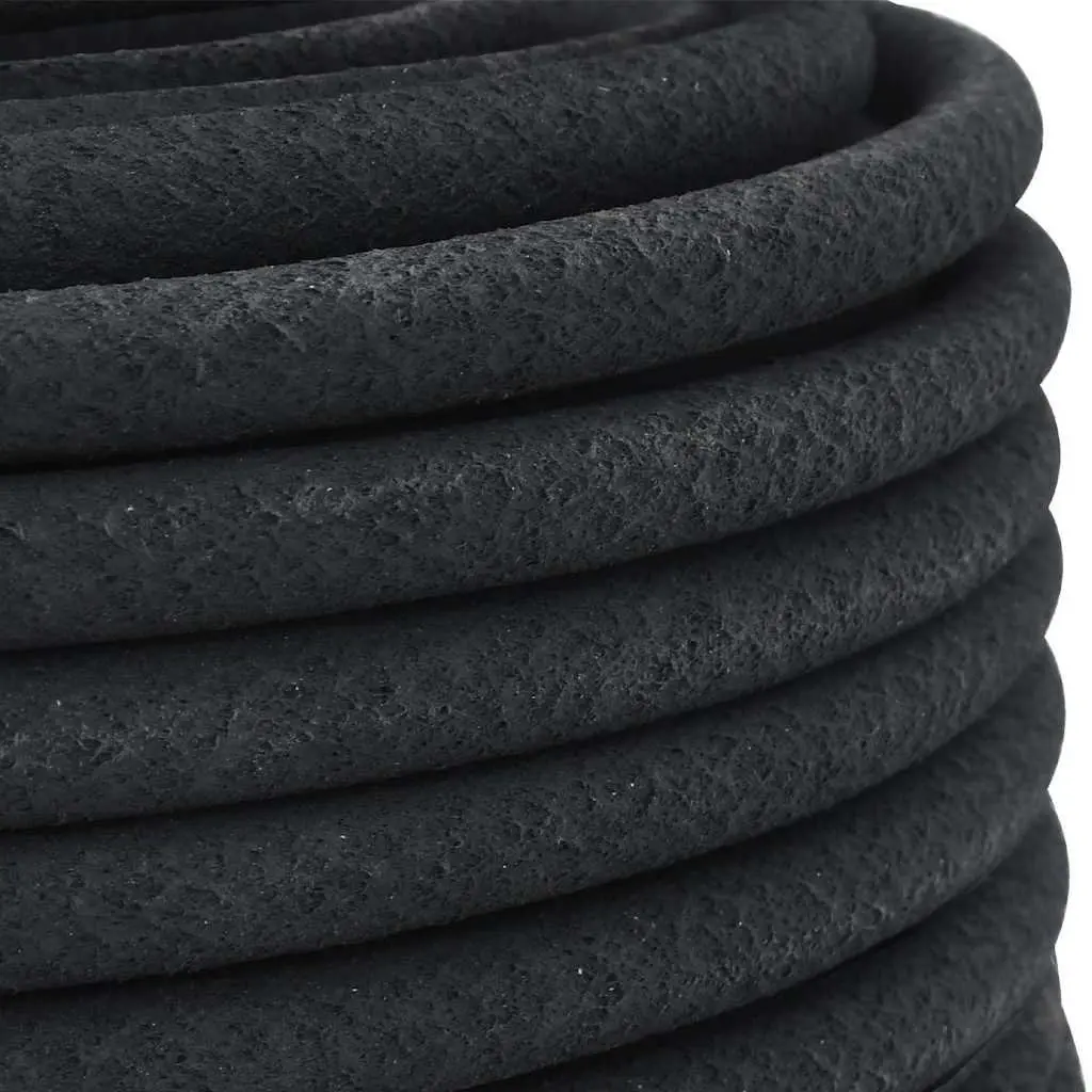 Garden Soaker Hose Rubber 50m Black Flexible Drip Irrigation Watering