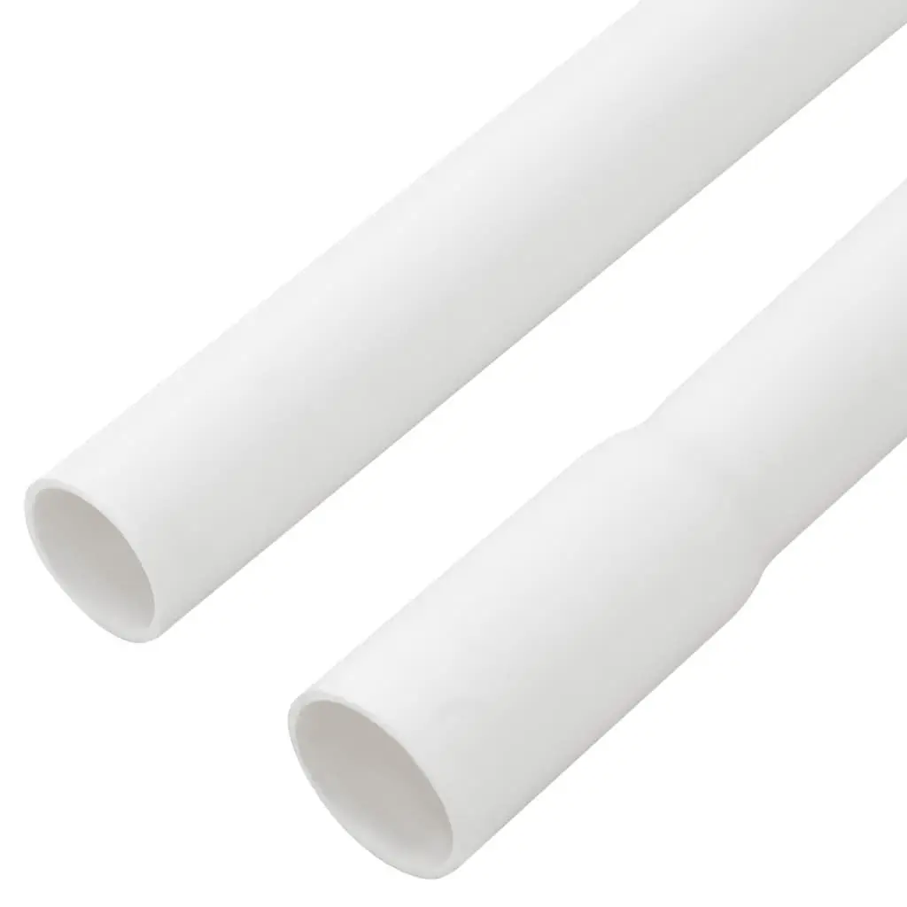 White PVC Cable Trunking 16mm 10m for Cord Management