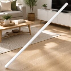 Premium 20mm White PVC Cable Trunking with Clips 10m