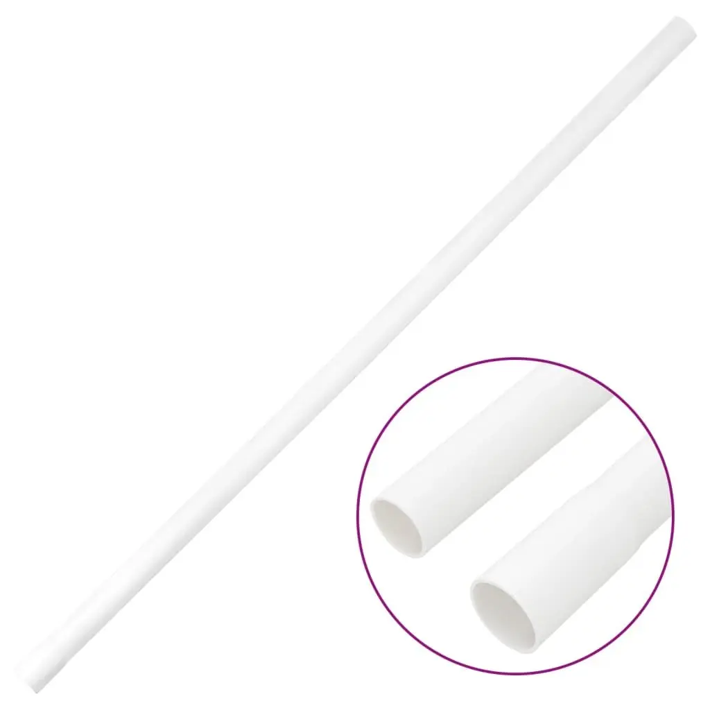 20mm White PVC Clip-On Cable Trunking 30m