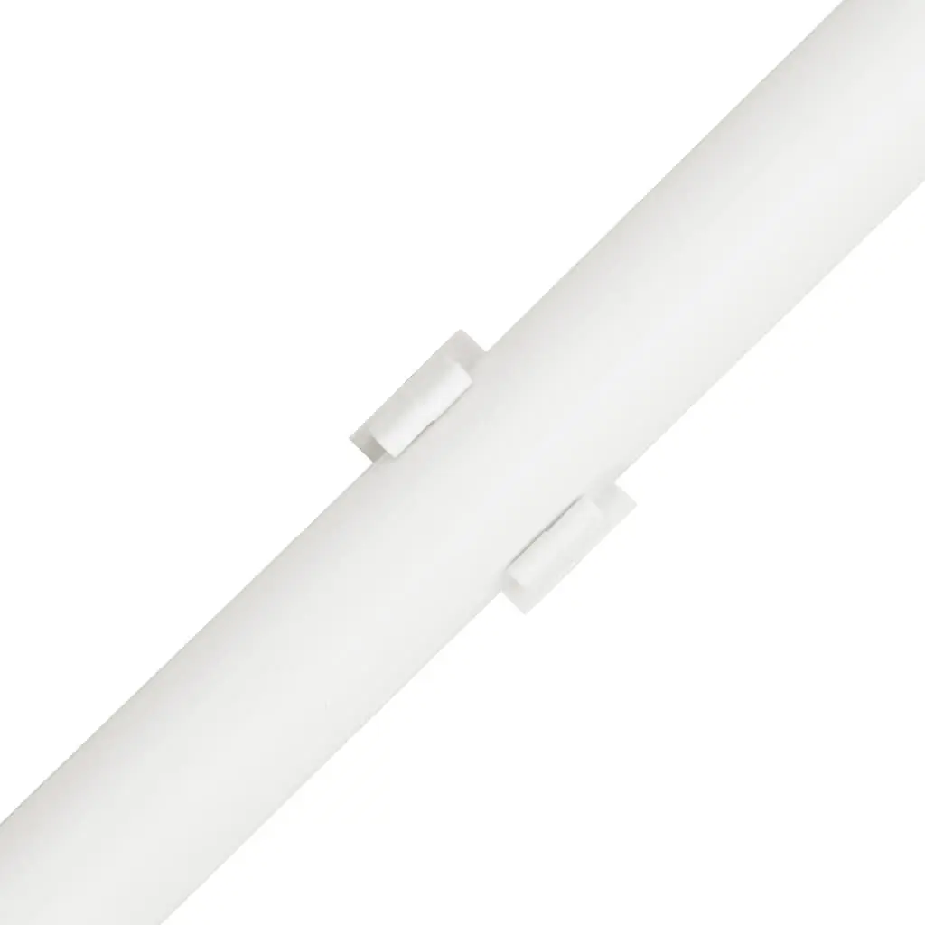 20mm White PVC Clip-On Cable Trunking 30m