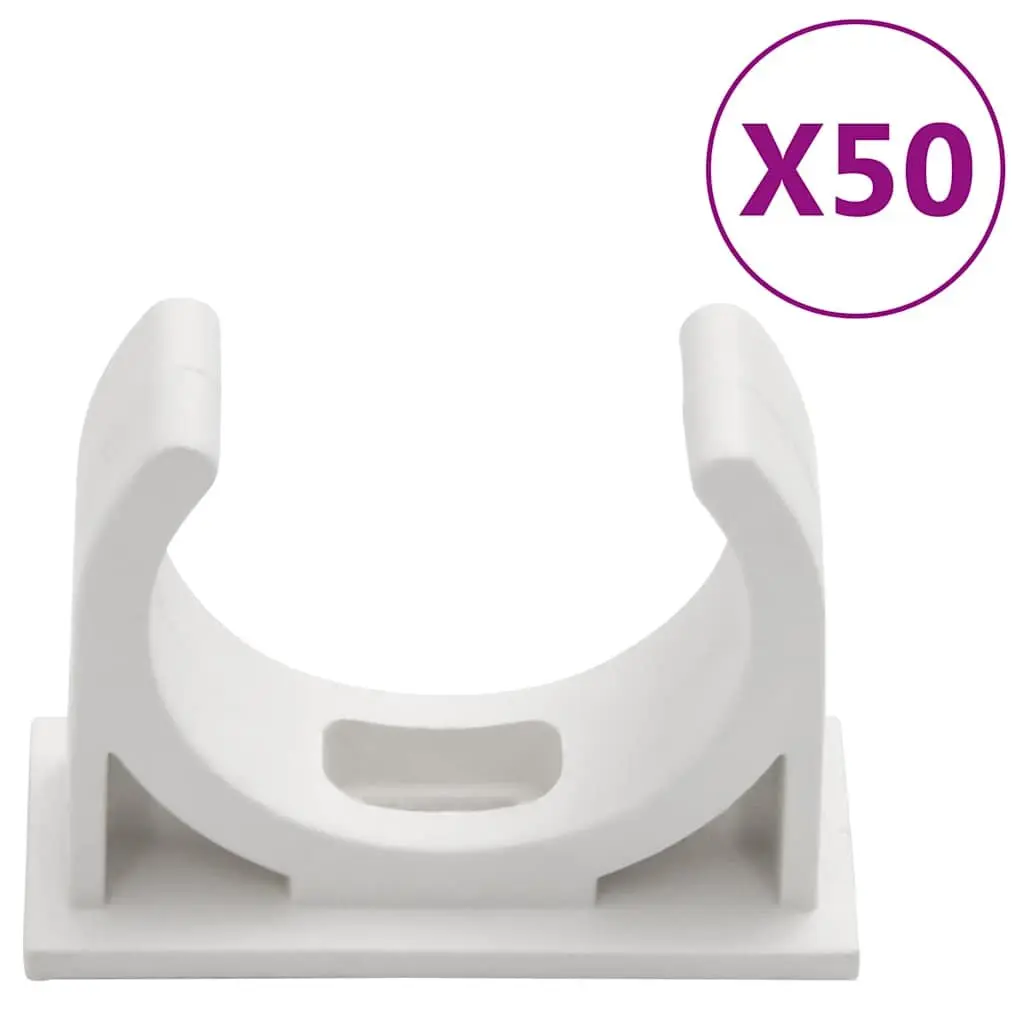 Cable Trunking PVC 30mm Diameter 30m White