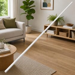 Durable 30x15mm Cable Trunking 10m PVC White Cover