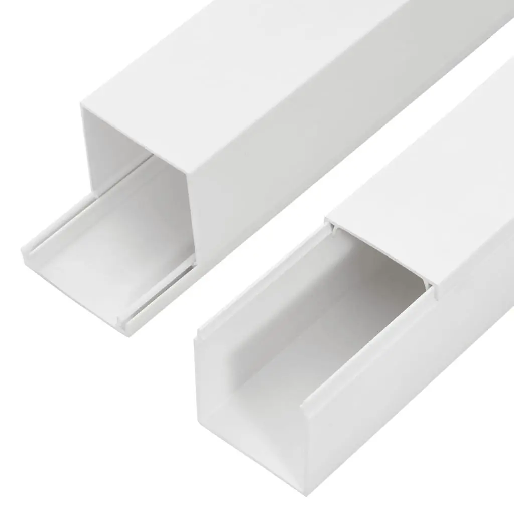 Cable Trunking PVC 60x40mm White 10m