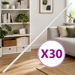 Premium PVC Cable Trunking 30x15mm 30m White
