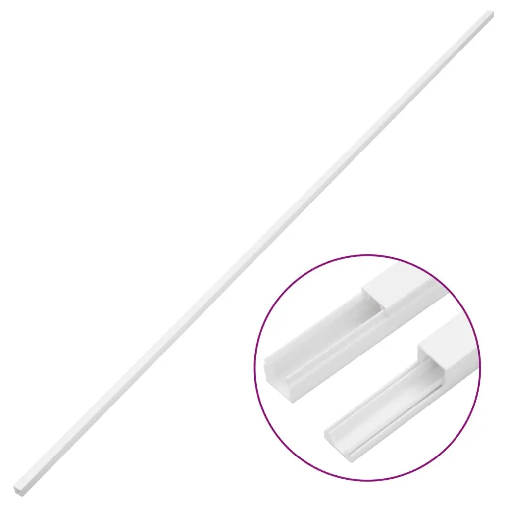 PVC Cable Trunking 30x15mm 30m White