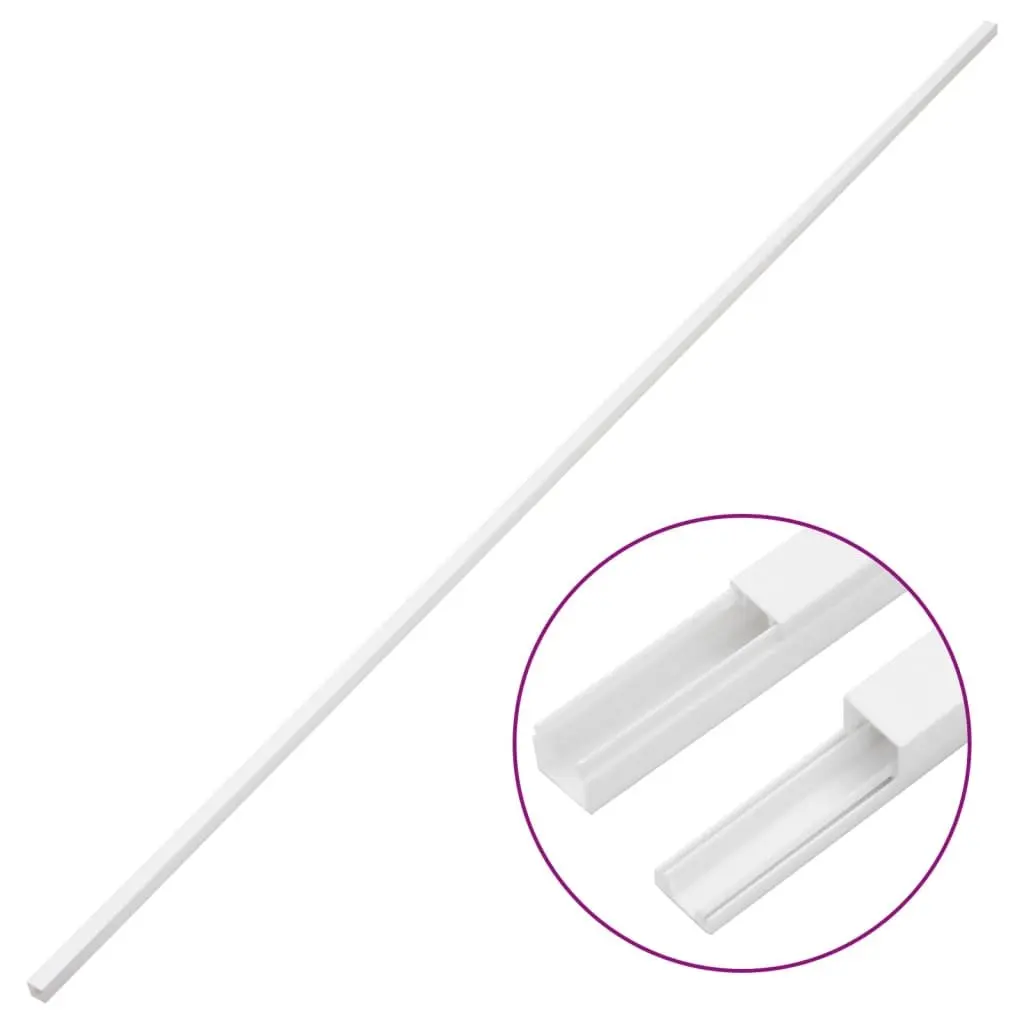 Cable Trunking PVC 30x20 mm White 30 m