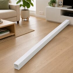 High-Quality Cable Trunking 40x25 mm 30 m White PVC