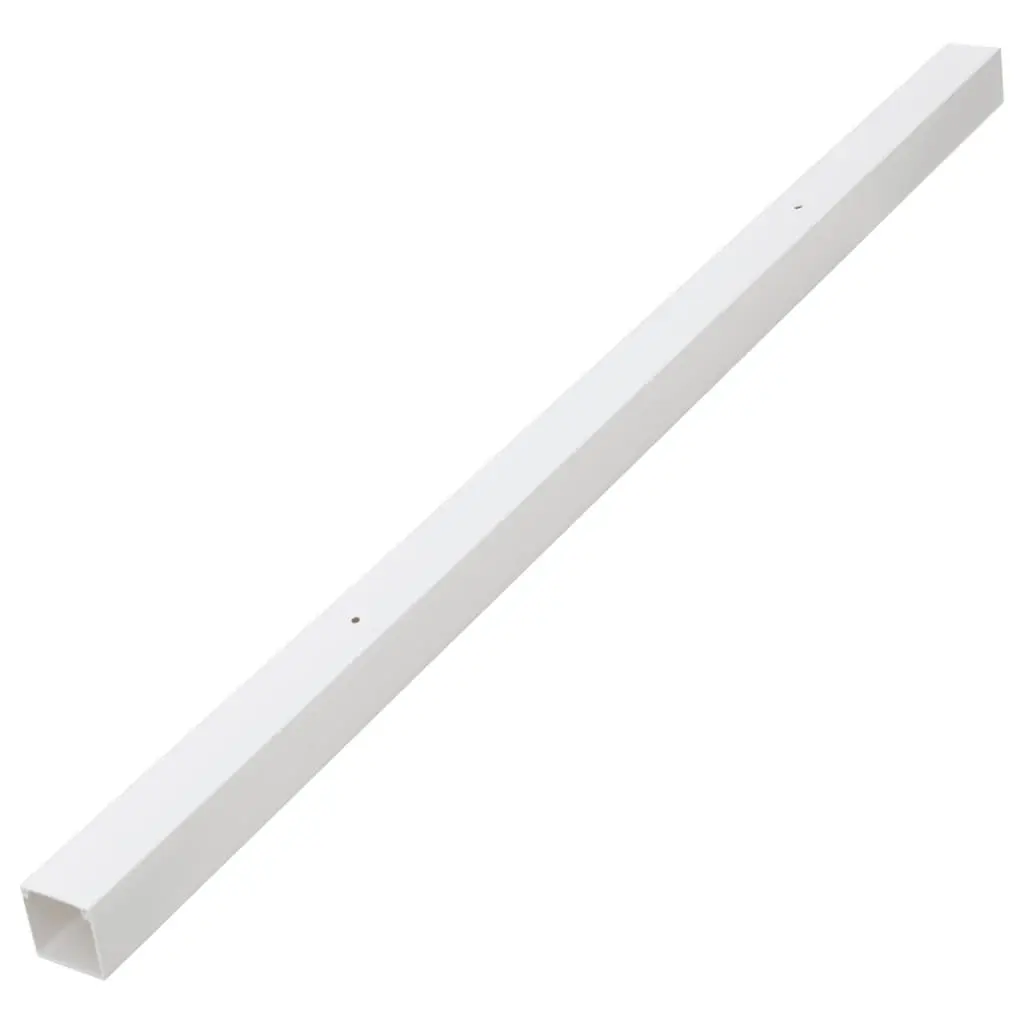 30m White PVC Cable Trunking 60x40mm