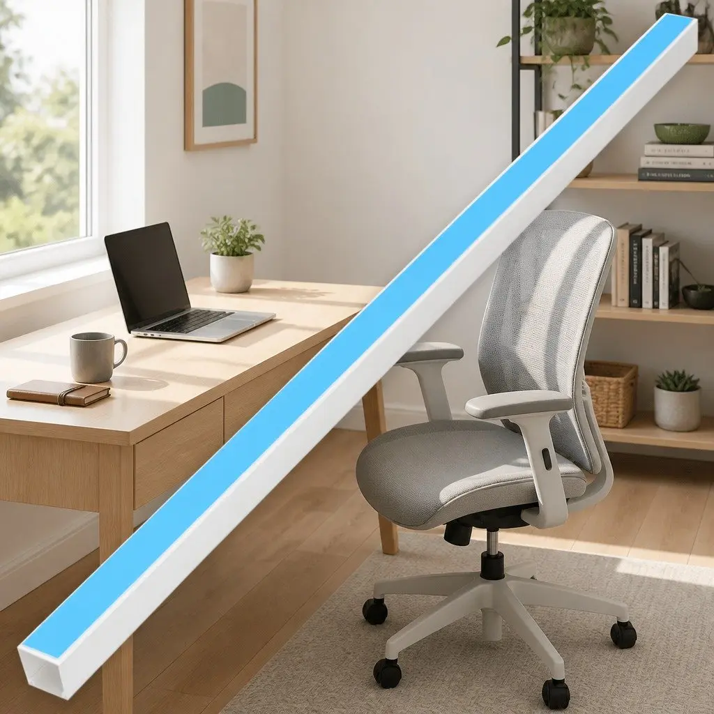 Self-Adhesive White Cable Trunking 30x20mm 10m