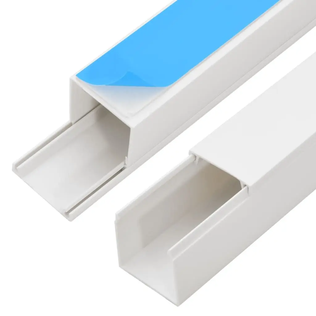 Self-Adhesive White Cable Trunking 30x20mm 10m