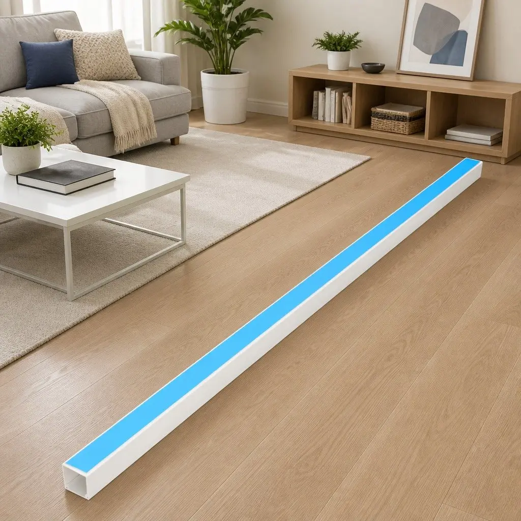 Self-Adhesive White PVC Cable Trunking 25x16mm 10m