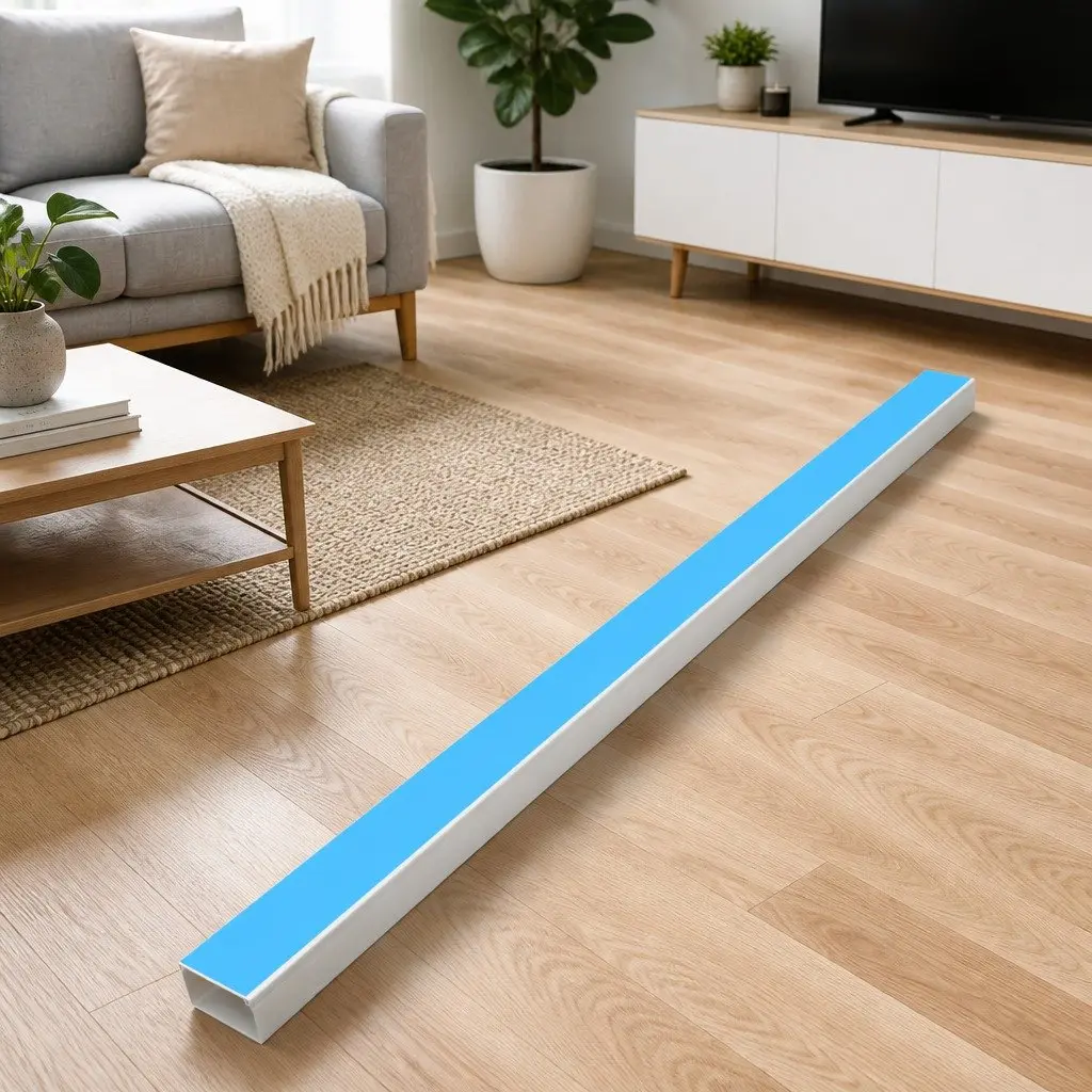 Self-Adhesive Cable Trunking 60x40 mm 10 m White
