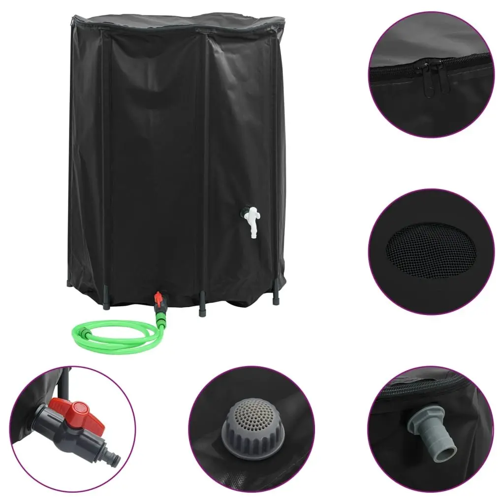 750L Foldable Water Tank for Easy Rainwater Storage