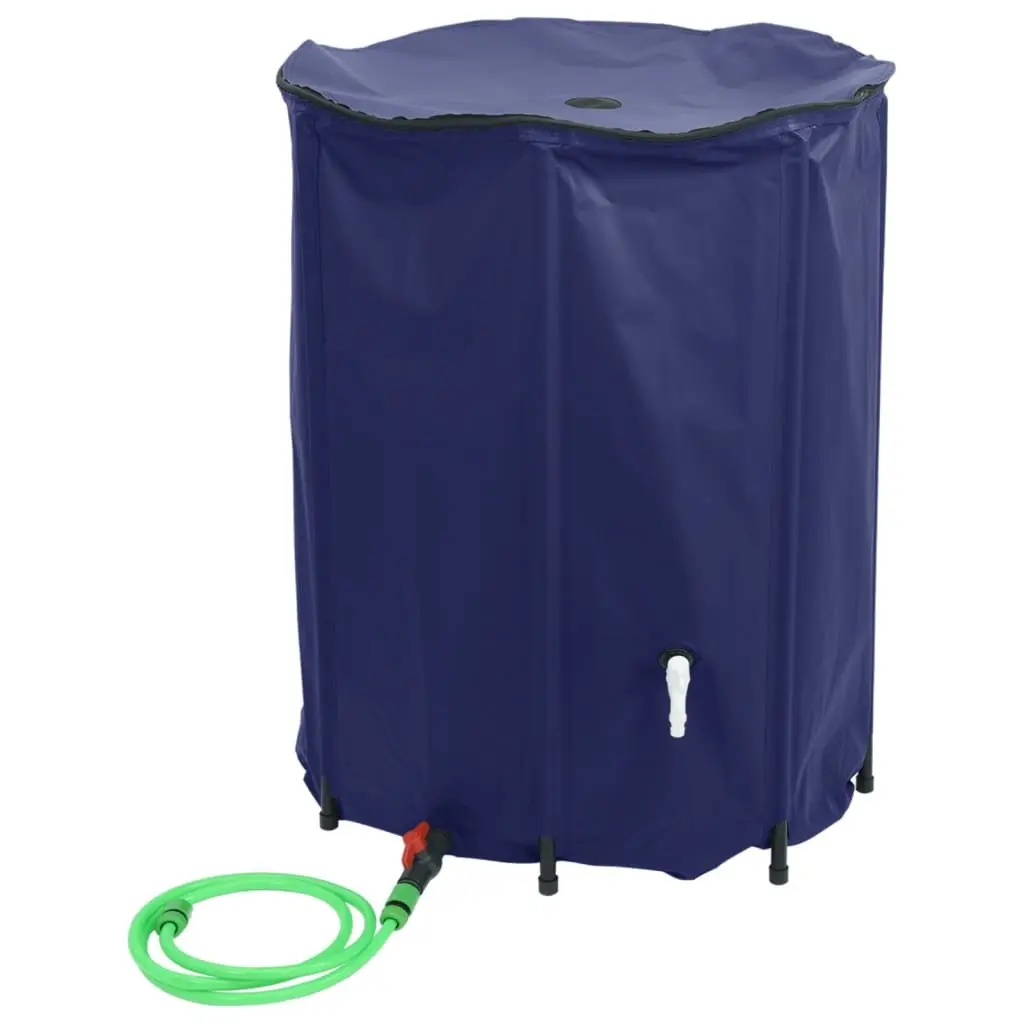 Water Tank Collapsible 1350L Blue Foldable Rain Storage