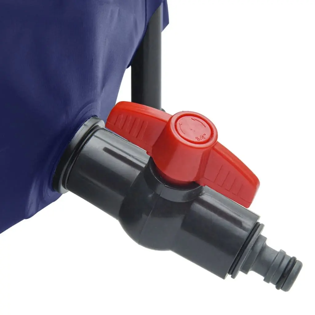 Water Tank Collapsible 1350L Blue Foldable Rain Storage