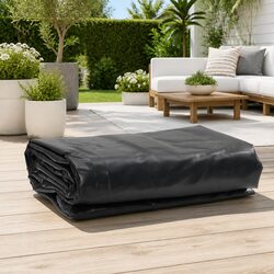 Durable Anthracite Tarpaulin 6x8 m for All Weather