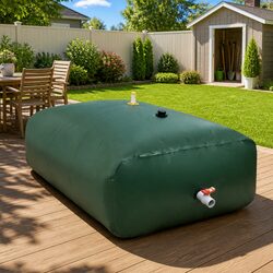 2100L Foldable Water Tank for Efficient Rainwater Collection