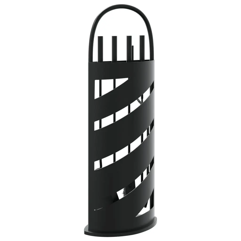 5-Piece Fireplace Tool Set with Steel Stand