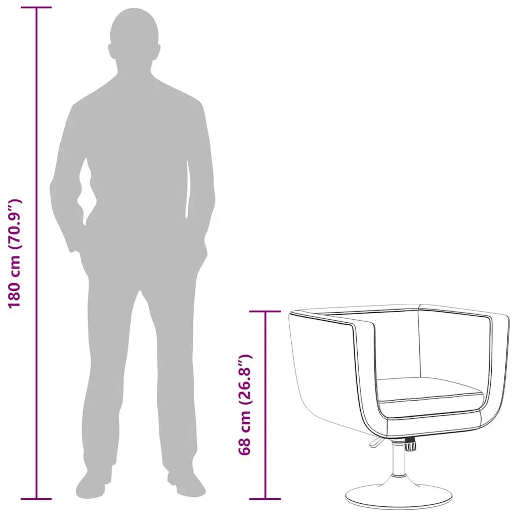 Bar Stools Artificial Leather Height Adjustable White 2 Piece Swivel Armchairs