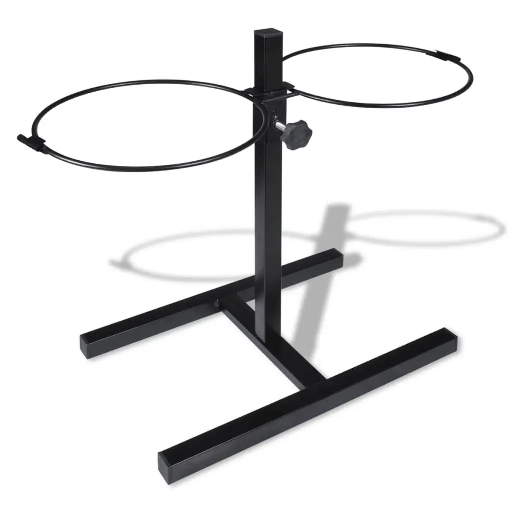 Adjustable Double Diner Feeding Stand with Bowls