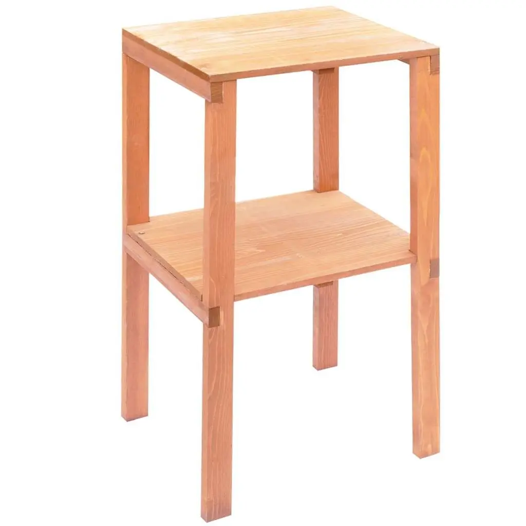 Wooden Garden Tool Shed Pine Wood Large Brown