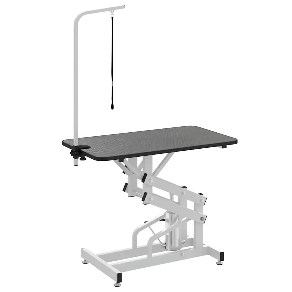 Hydraulic Pet Grooming Table Adjustable Dogs Cats Portable Mobile Groomer Home