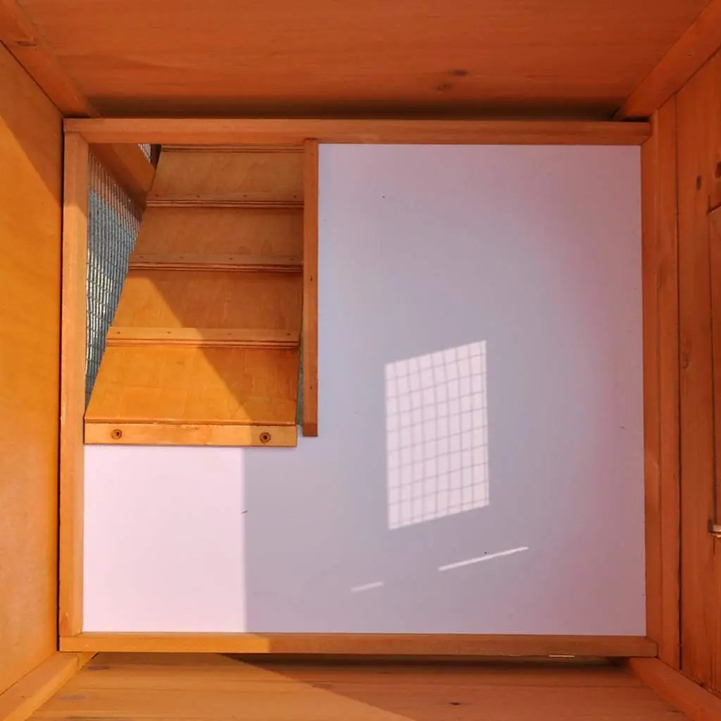 2-Level Outdoor Rabbit Hutch for Small Pets