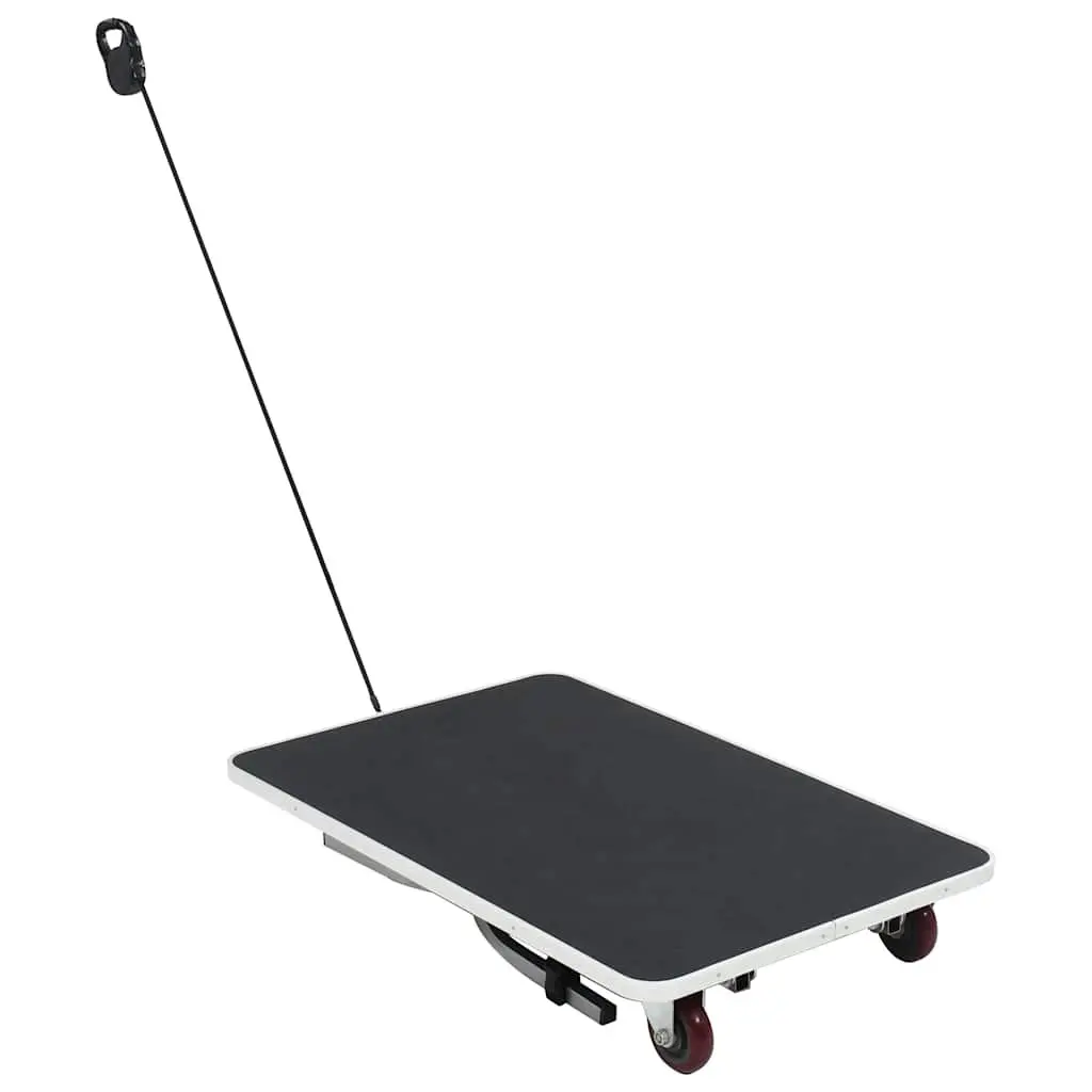 Portable Dog Grooming Table with Castors Adjustable Pet Grooming Station