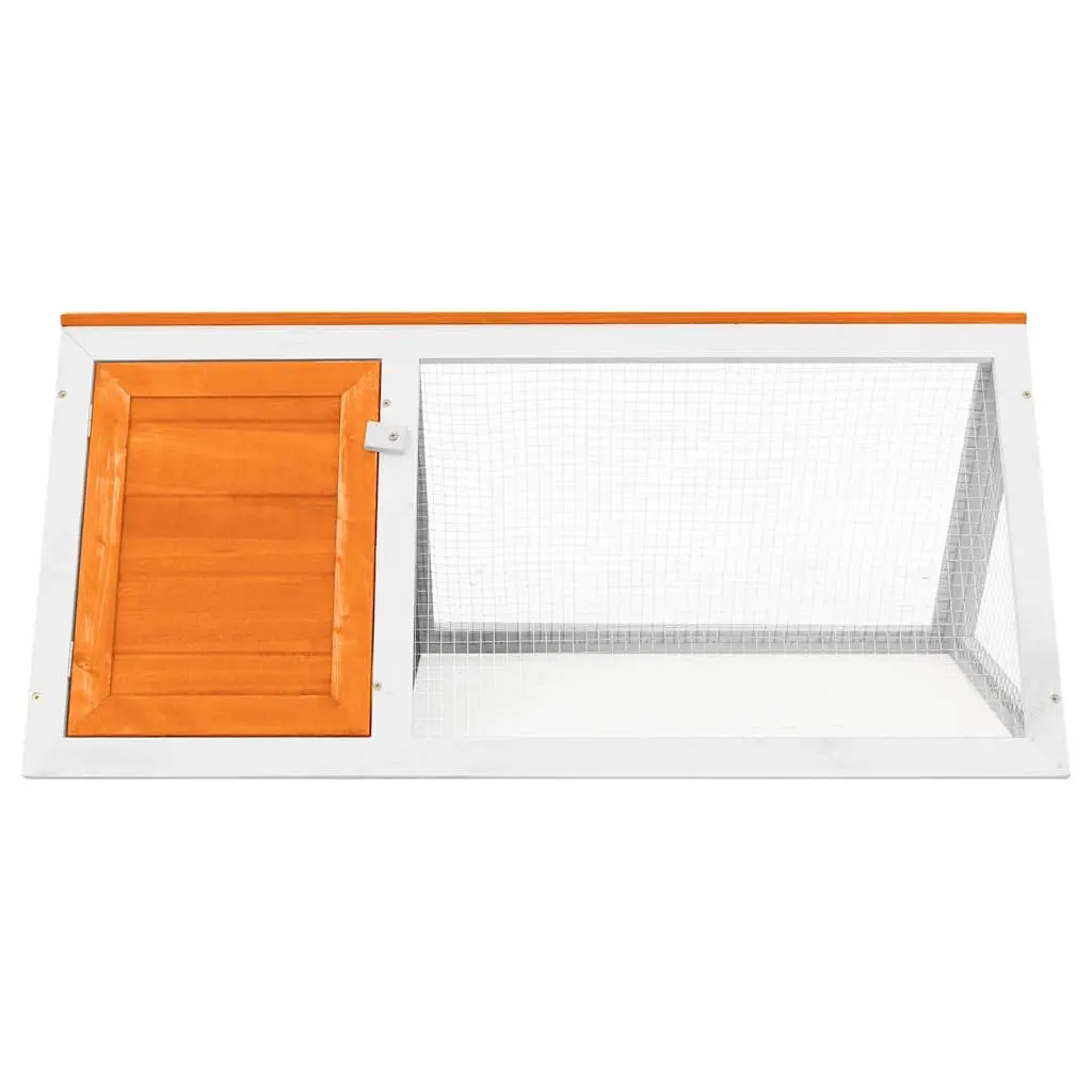 Brown Wooden Rabbit Cage for Small Animals