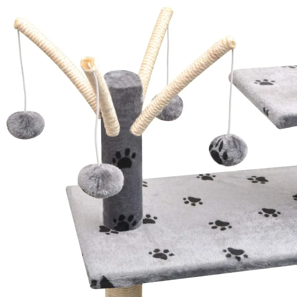 Multi-Level Cat Tree with Sisal Scratching Posts