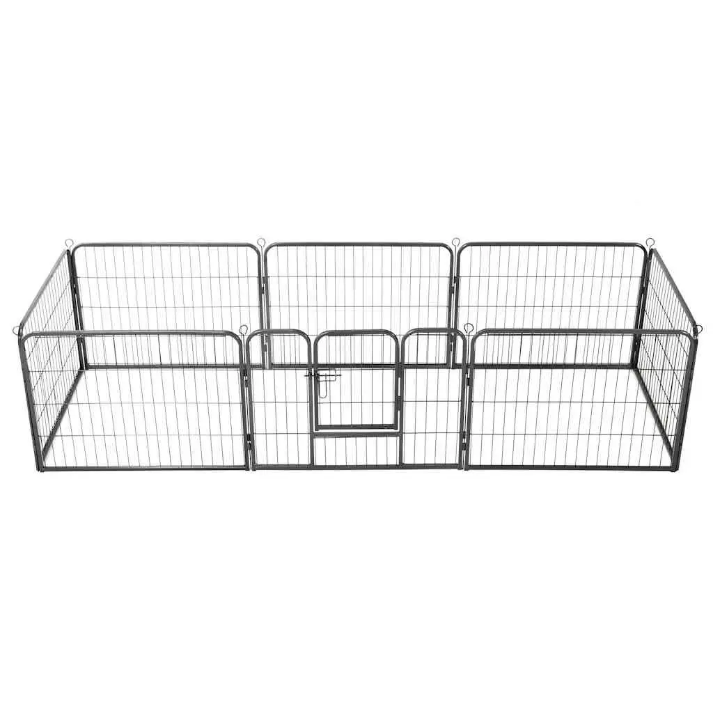 8-Panel Dog Playpen for Safe Exercise
