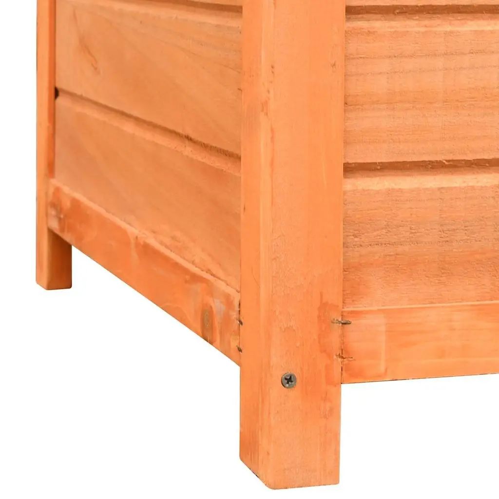 Solid Pine Wood Dog House Outdoor Kennel for Pets