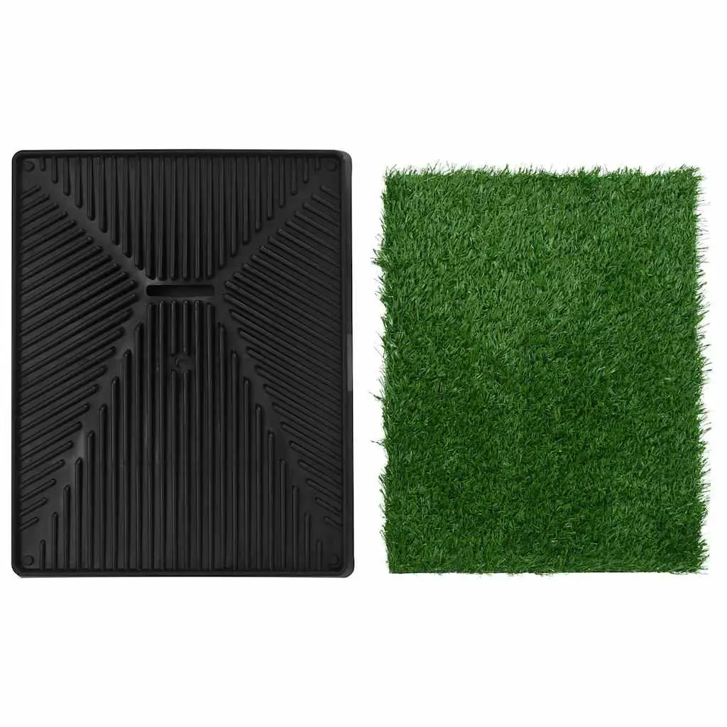 Indoor Pet Toilet Training Pad with Tray 2 Pack