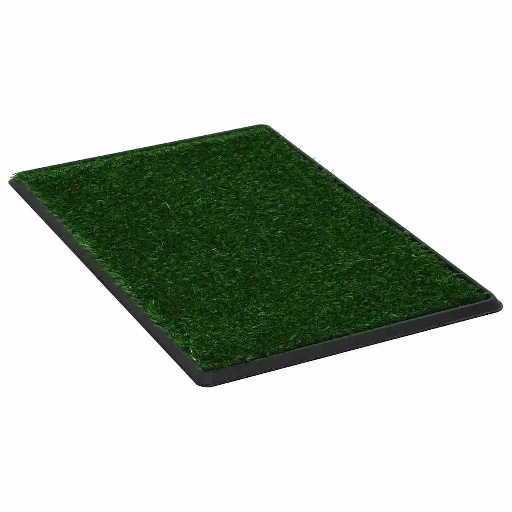 Pet Training Toilet with Turf Grass Mat, 2 Pack