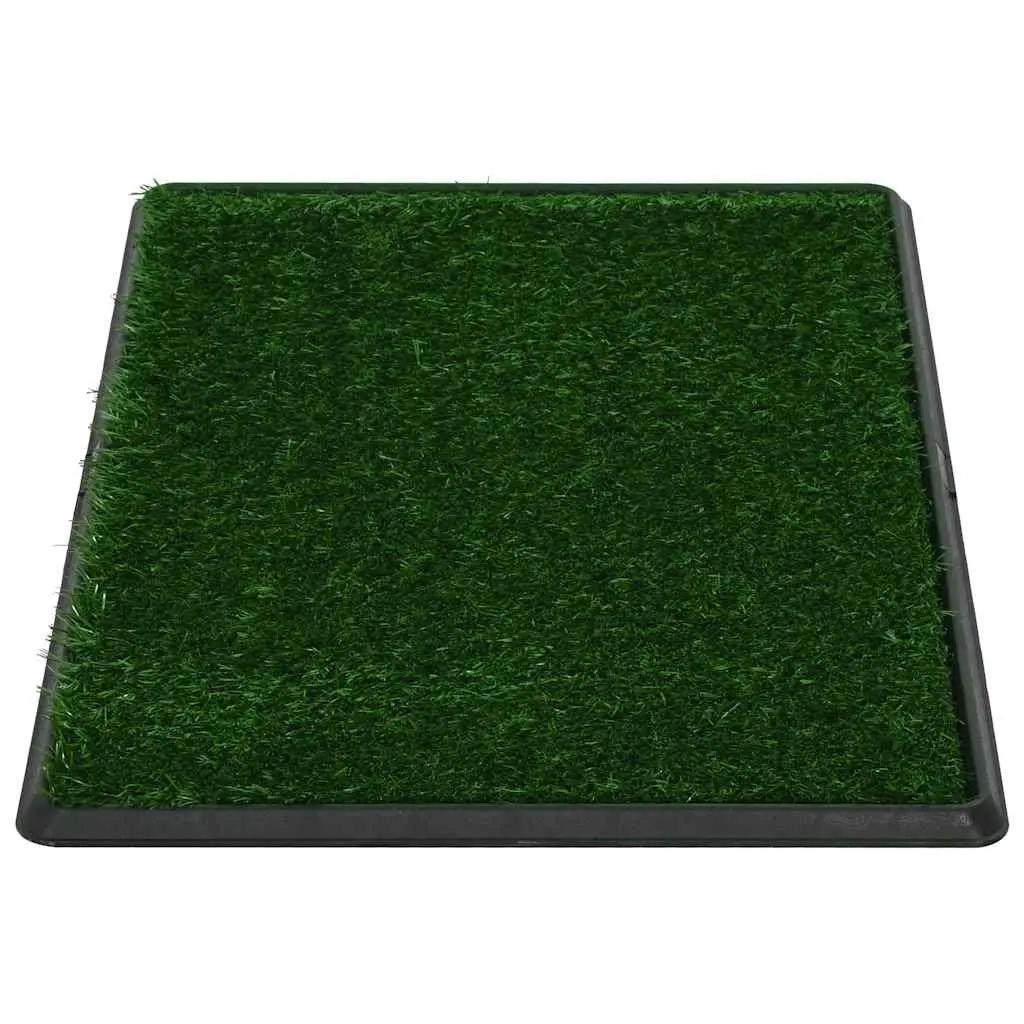 Pet Training Toilet with Turf Grass Mat, 2 Pack