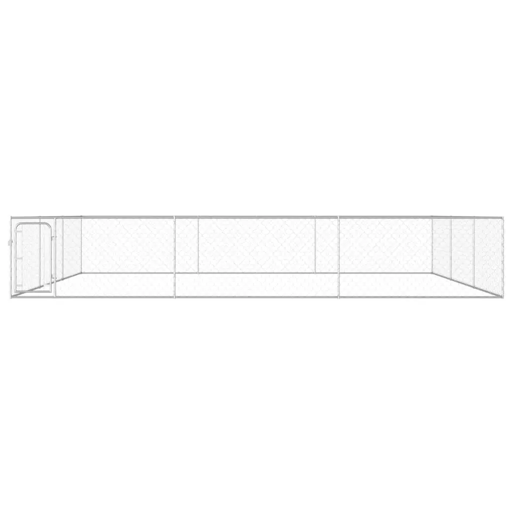6x6 Outdoor Dog Kennel Playpen with Lockable Door